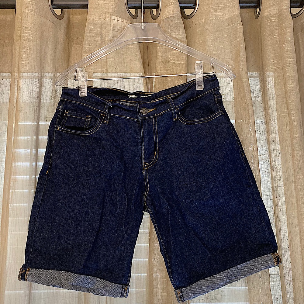 Old Navy Dark Wash Jean Shorts